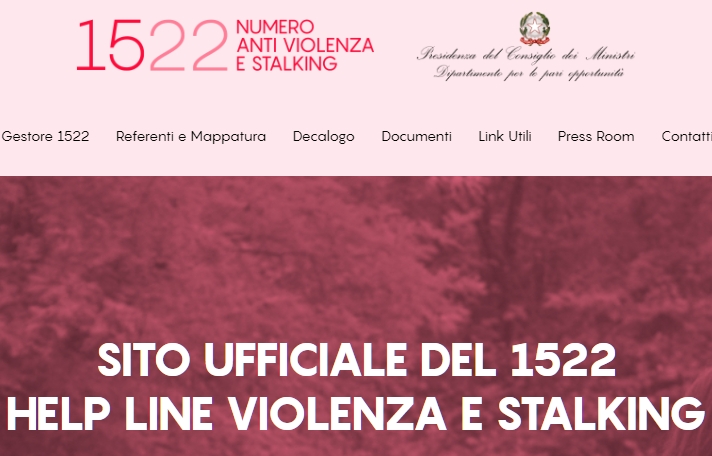 1522 anti violenza sulle donne